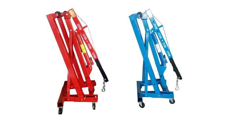 ¿Cómo exactamente una grúa con motor hidráulico levanta fácilmente un motor?