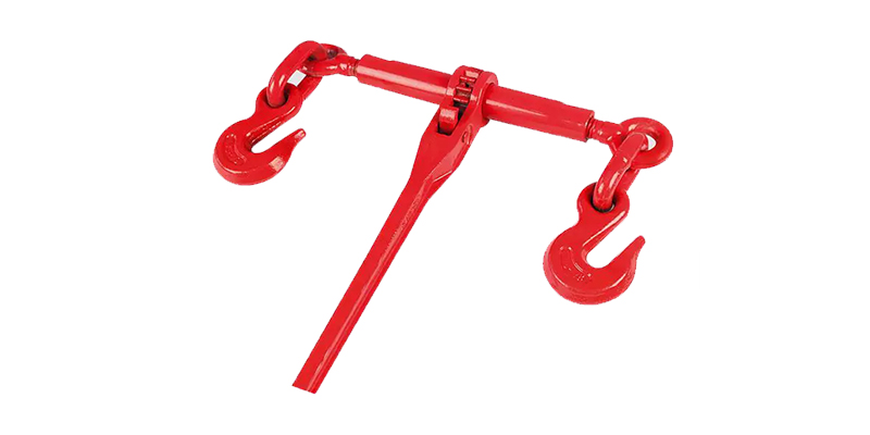 ¿Qué tipos de cadenas se pueden utilizar con las carpetas de carga con trinquete?