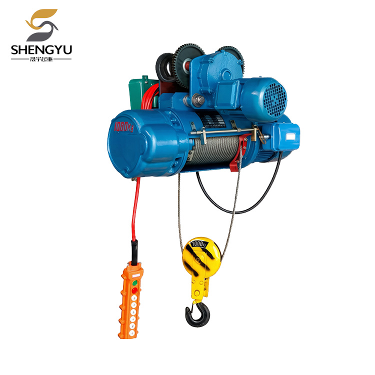 Polipasto eléctrico de cable CD1 380V para grúa