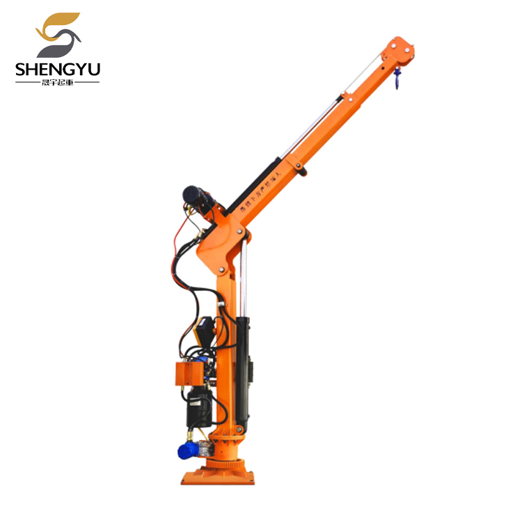 Grúa montada en vehículo hidráulico eléctrico